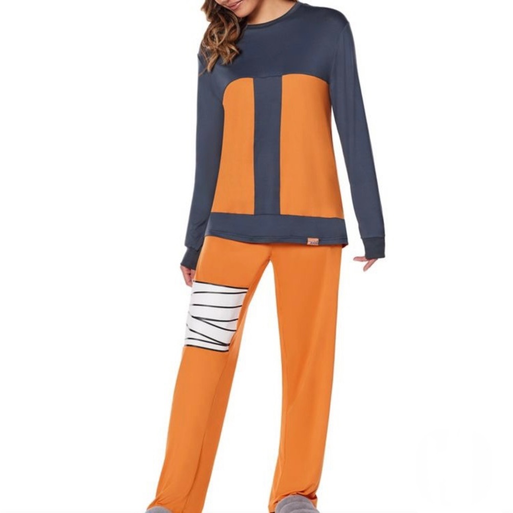 Naruto Shippuden Ninja Pajamas Size XL Unisex